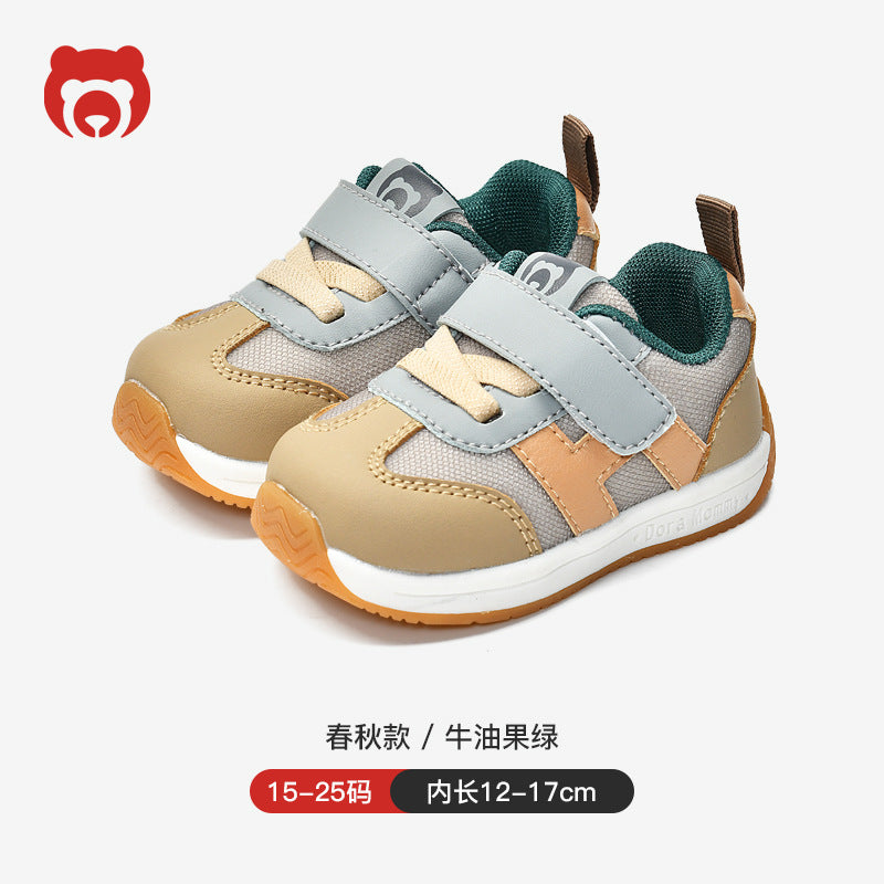 Toddler shoes for boys, spring and autumn, 0-1-2 years old, soft sole infant shoes, children's shoes, infant and toddler shoes for girls