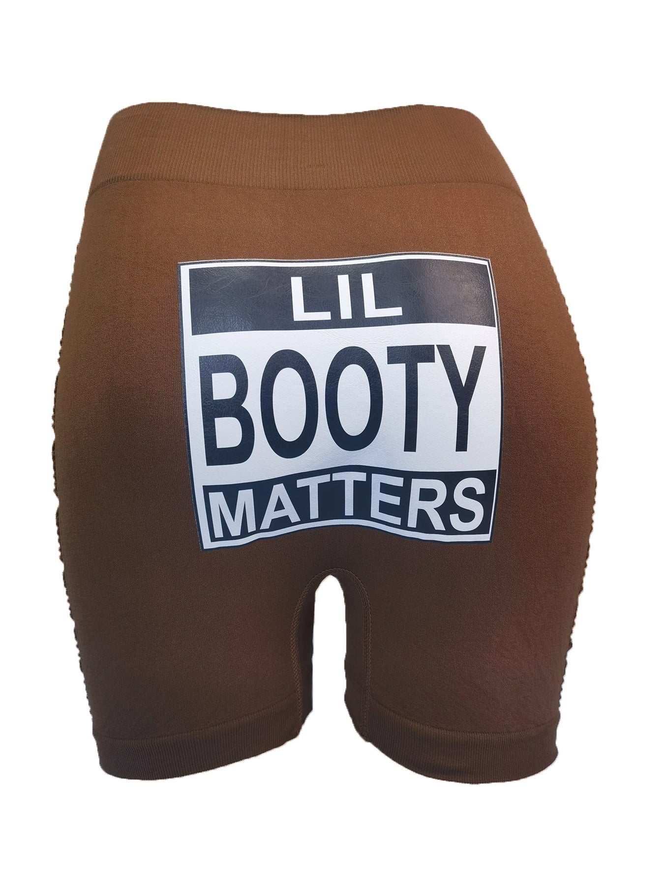 Cross-border hot-selling printed hollowed-out sexy yoga pants, women's fitness sports tight boxer shorts