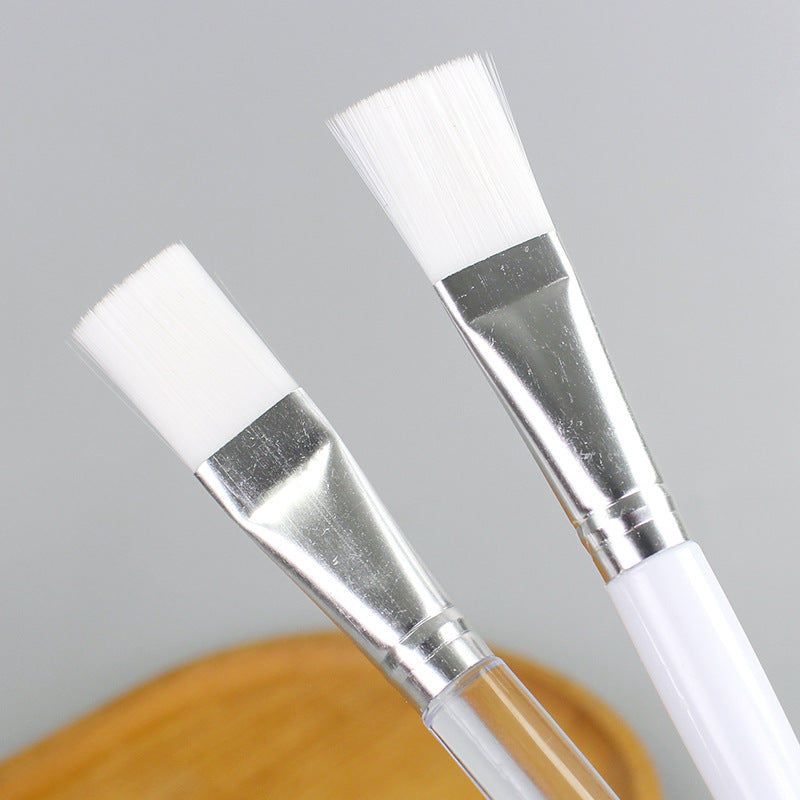 Makeup & beauty brush - crystal handle mask brush - solid transparent handle - mask mixing brush - diy soft bristle brush - mud mask application brush