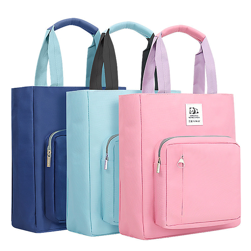 Primary school students carry book bags, tutoring document bags, school bags, test paper bags, make-up bags, maternity inspection storage bags for pregnant women