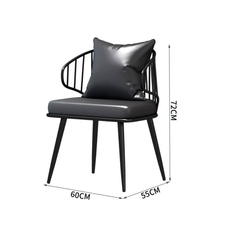 Bar booth wrought iron sofa milk tea shop Qingba commercial cafe restaurant container industrial style table and chair combination