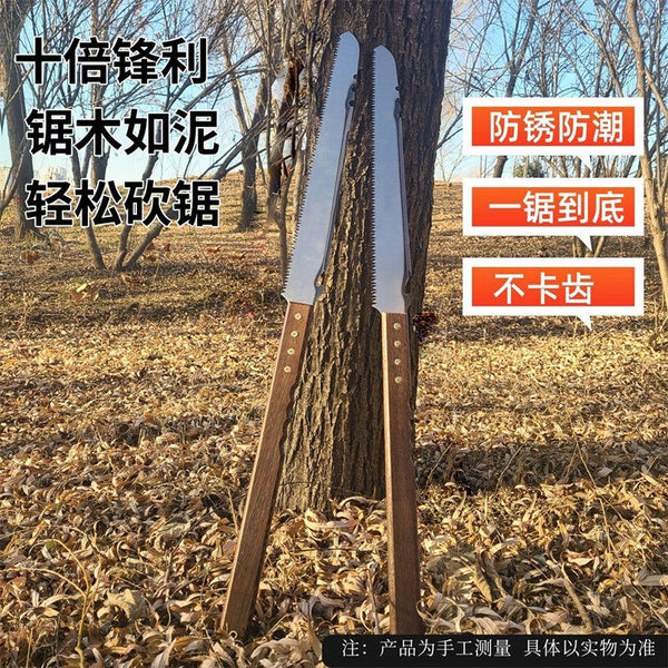 Manufacturer hand-held chopping and sawing dual-purpose logging knife saw firewood artifact household rural sawing tree chopping firewood saw integrated hand-held saw