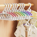 Children's clothes hanger, baby baby hanging special children's newborn toddler retractable clothes drying support for home clothes support