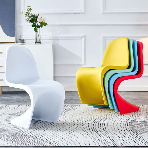 Simple modern plastic children's dining chair household back chair adult Pandong chair meeting room negotiation chair makeup stool