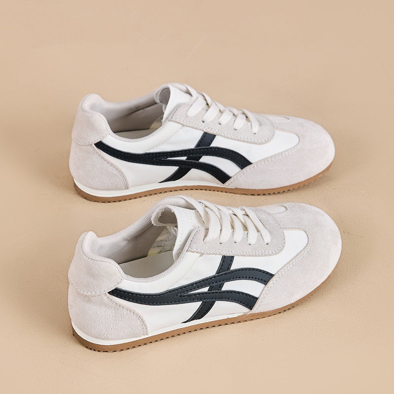 K-style german training shoes women's white shoes 2026new arrival spring summer flatseasiest for matchfashionpopular forrest gump shoes women's sneakers