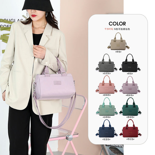 Cross-border canvas bag women's Oxford cloth handbag women's handbag new casual simple small bag wholesale