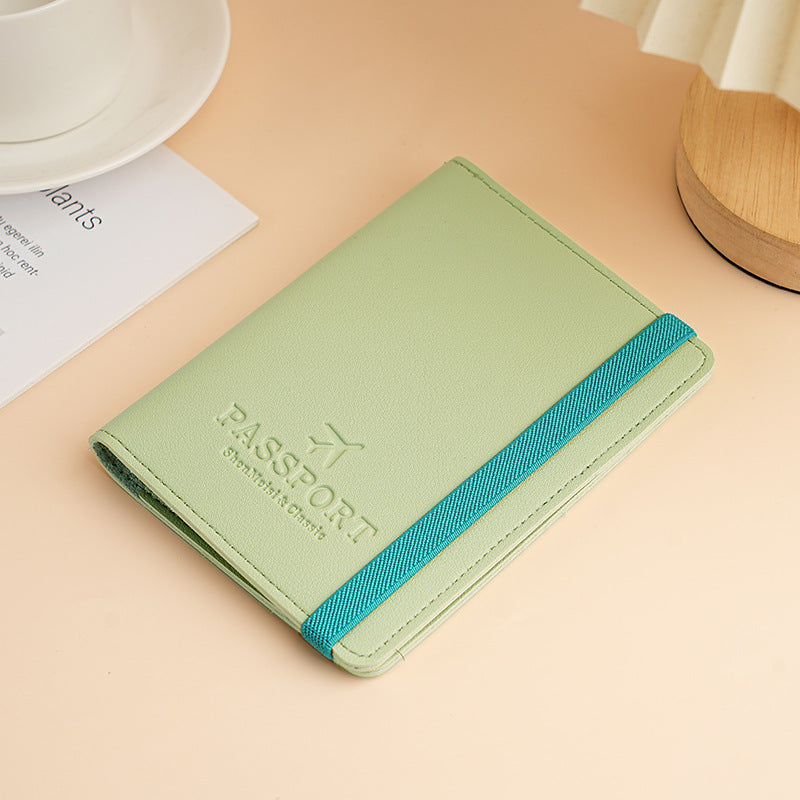 Spot  hot-selling pu leather passport bag, multi-functional passport holder, passport cover, passport cover.