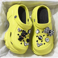 Crocs women's summeroutwear feeling of stepping on shit, thick sole non-slip 2024 new arrival beach toe sandals and slippers summer