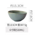 6inch bowl - kiln turns fruit green