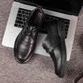 Genuine leather dress shoes for men - business, formal, casual, and versatile styles - dropshipping available