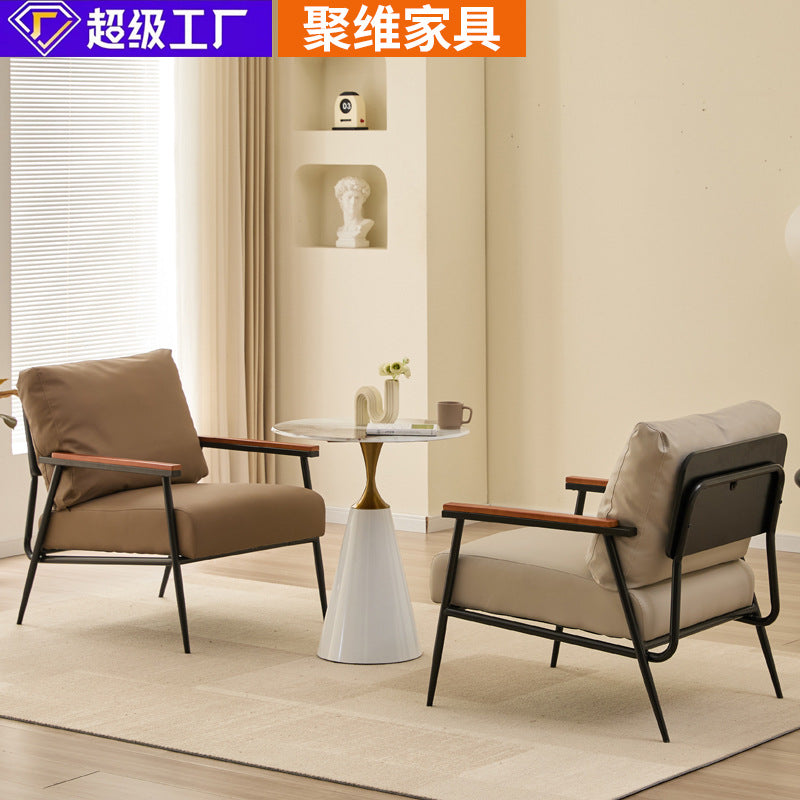 Factory direct wholesale: customizable minimalist luxury single seater sofa - direct from the source. ideal for hotel reception and guest waiting areas