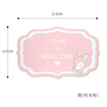Car anti-slip mat creative cartoon silicone coaster high temperature resistant washable mobile phone storage mat fashion soft rubber placemat