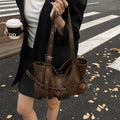 classy commuter shoulder bag 2025 autumn new arrival large capacity k-style trendy fashion easiest for match tote bag