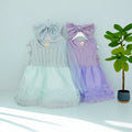 Girls' summer dresses  new styles: chic kids' clothing, summer mesh princess dress, baby girl summer skirt