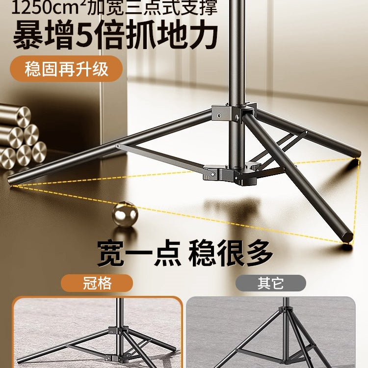 Mobile phone holder, live broadcast, selfie stick, tripod, universal shooting, special photography, online class, desktop multi-function landing three