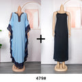 cross-border e-commerce: tiktok hot-selling plus-size women's dresses for europe, america, and africa -  trending long dresses with straps
