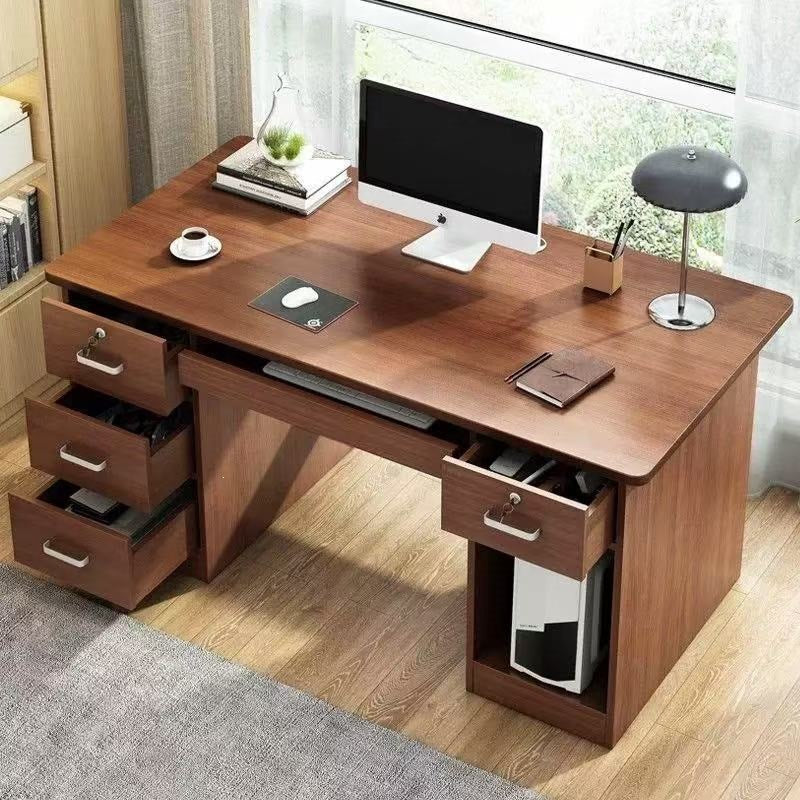 Computer desk desktop home desk bookcase all-in-one office desk minimalist modern bedroom writing desk student study table