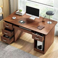 Computer desk desktop home desk bookcase all-in-one office desk minimalist modern bedroom writing desk student study table