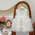 【ready to ship】girls' dress -  summer new korean style lace tulle dress - birthday gift princess dress
