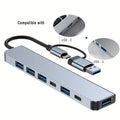 Laptop usb expansion type-c multi-port hub converter multifunctional usb flash drive hub