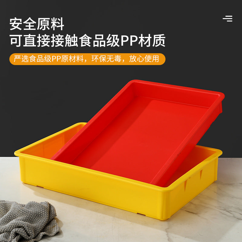 Food Grade Dough Fermentation Box Large Pizza Bread Storage Box Stacked Wake Up Noodle Box Baking Dough Turnover Box