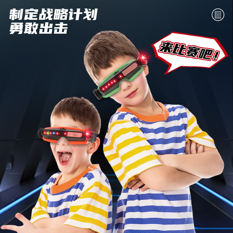 【half price clearance】laser tag eye combat goggles interactive toy outdoor game electric toy wholesale
