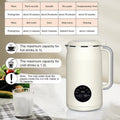 2l multifunctional soy milk maker - home use, compact juicer, mini, fully automatic, smart, filter-free, no-boil, high-speed blender