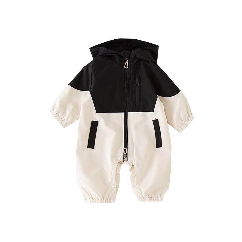 Baby clothes autumn casual romper - new fashionable and stylish outfit for baby boys, perfect for autumn, 100-day celebration, and first birthday outings
