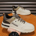 2025 new spring men's waterproof & non-slip athletic sneakers - height increasing, casual, work, martin boots, safety shoes, trendy footwear
