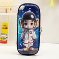 Royal blue universe astronaut stationery box