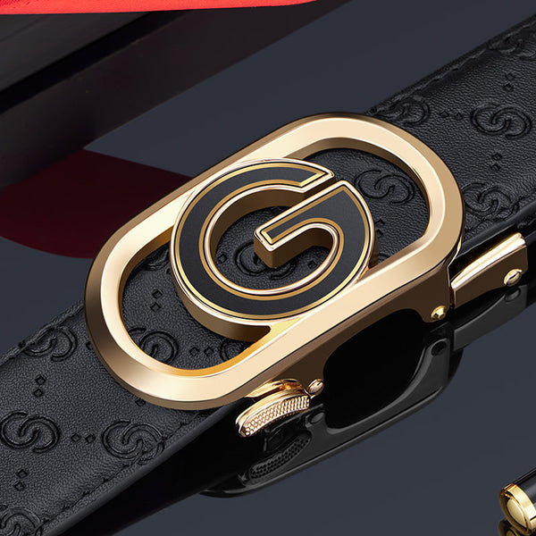 Emperor Paul Belt Men's Leather Automatic Buckle Pure Cowhide Belt Men's Business Casual Belt Men's Wholesale