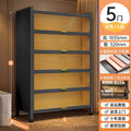 Muyun gray 5-door [80 length 32 width 183 height] flip-top sun cabinet