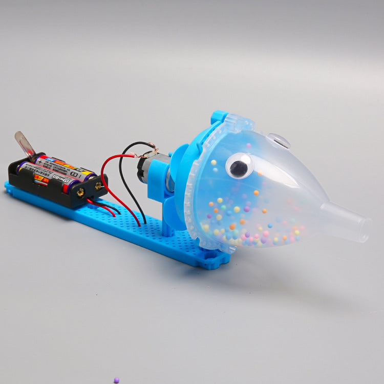 Technology small production DIY vacuum cleaner creative handmade puzzle assembly model children's science experimental toys