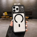 Highly permeable magnetic suction instantly turns into 17 large windows for heat dissipation, suitable for iphone 17pro anti-fall mobile phone case, apple 16 creative case