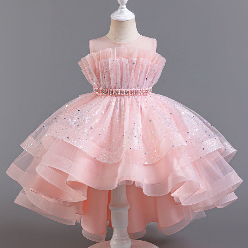 Summer new children's elegant baby dress princess