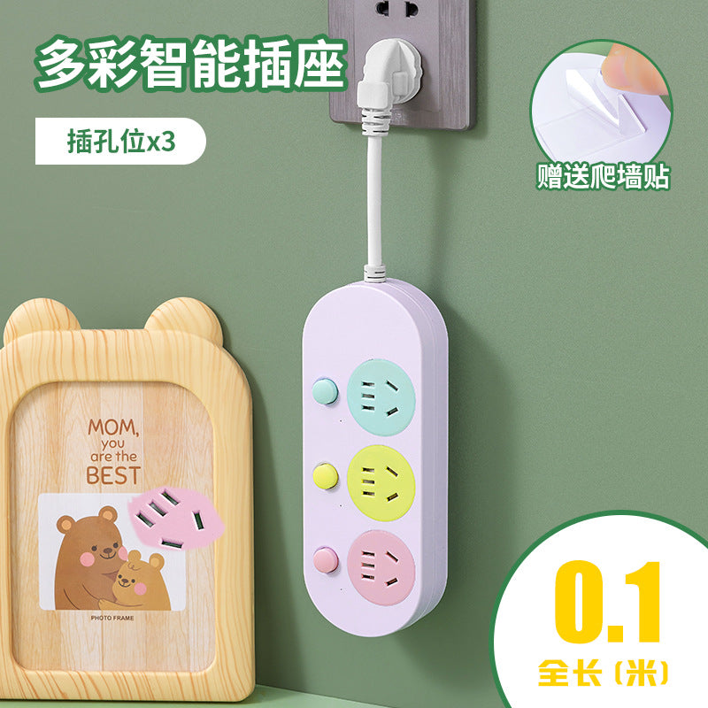 Usb converter socket plug drag plug strip plug-in board panel multi-hole multi-function vertical expansion multi-slot