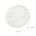 Round plate-splatter effect