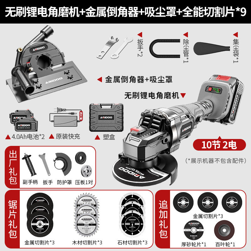 Angle grinder tile chamfering device portable 45 degree woodworking bricklayer universal cutting artifact portable chamfering device