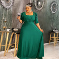 hot diamond fashiondress african export  plus size women's clothing fashion bridesmaid dress