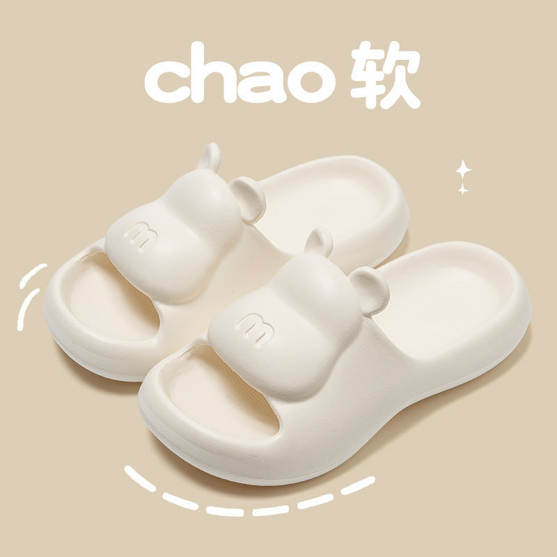 Eva slippers women's summer outwear new arrival women's indoor home internet celebrity hot cartoon cute welfare sandals women