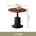 New arrival medieval style petal coffee table walnut cream style living room storage small apartment creative special-shaped combination