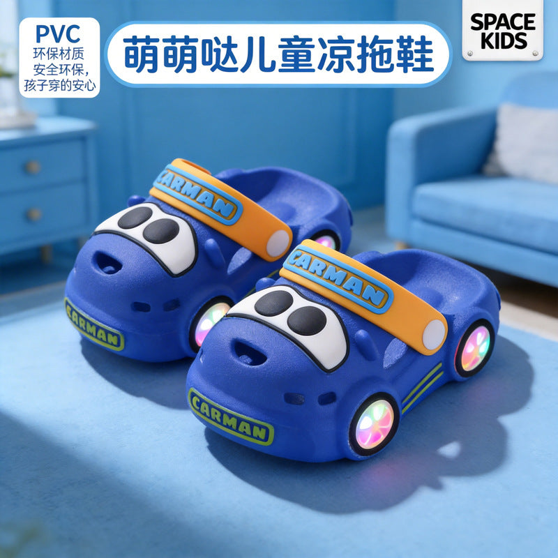 Kids' clogs: summer indoor anti-slip footwear for boys and girls - cute and comfortable