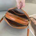 Genuine leather crossbody bag - 2024 spring/summer versatile fashion handbag - fresh & chic top grain cowhide premium small square bag