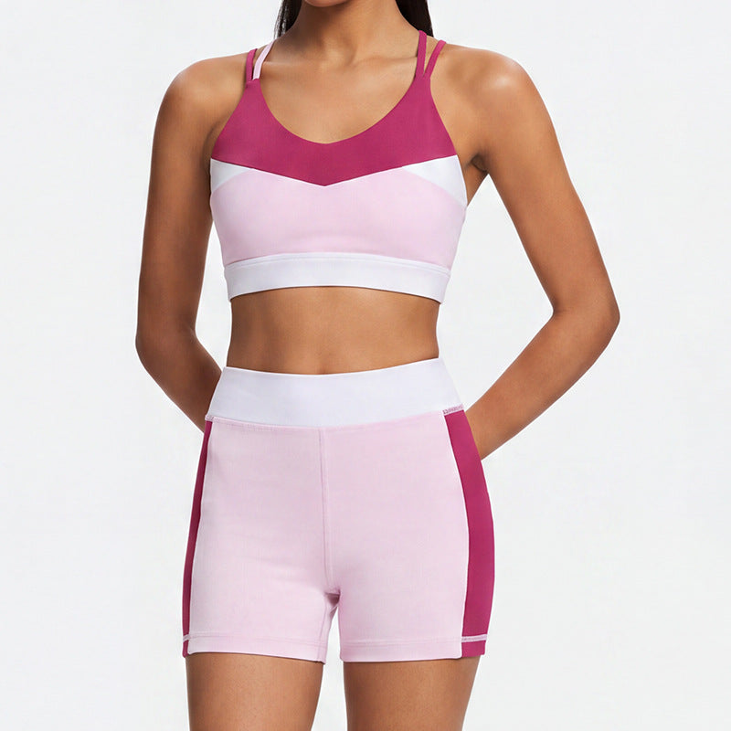 New women's printed yoga outfit set for mother and daughter - premium feel, tight-fitting pilates fitness top