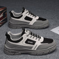 Men's spring breathable 2025 new trendy versatile casual skate shoes, men's low-top workwear leather martin boots