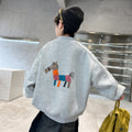 children's spring and autumn clothes boys sweatshirt children's tops k-style boys round neck easiest for match tops pullover shirt