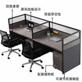 Office desk and chair set, staff workstation, desk, single/double desk, partitioned desk, soundproof desk - clearance sale