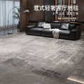 Italian style living room rug - luxury, high-end, modern minimalist home carpet - large area, thickened, waterproof, stain-resistant floor mat