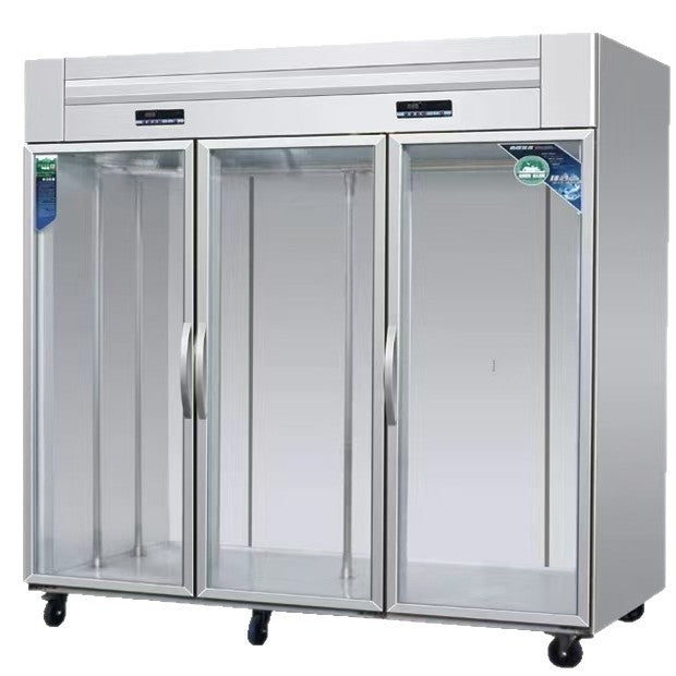 Hanging meat cabinet commercial refrigeration and refrigeration fresh-keeping freezer hanging meat cabinet hanging beef and mutton freezer vertical display acid cold storage cabinet
