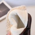 Kids' british style martin boots - new autumn/winter korean design - girls' fashion ankle boots - fleece-lined cotton boots